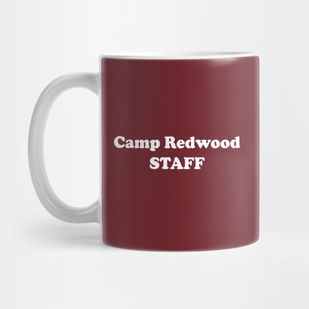 California Camp Staff, White Ink by Heyday Threads